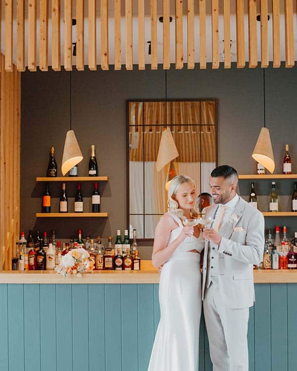 Wedding Couple Cocktail Bar