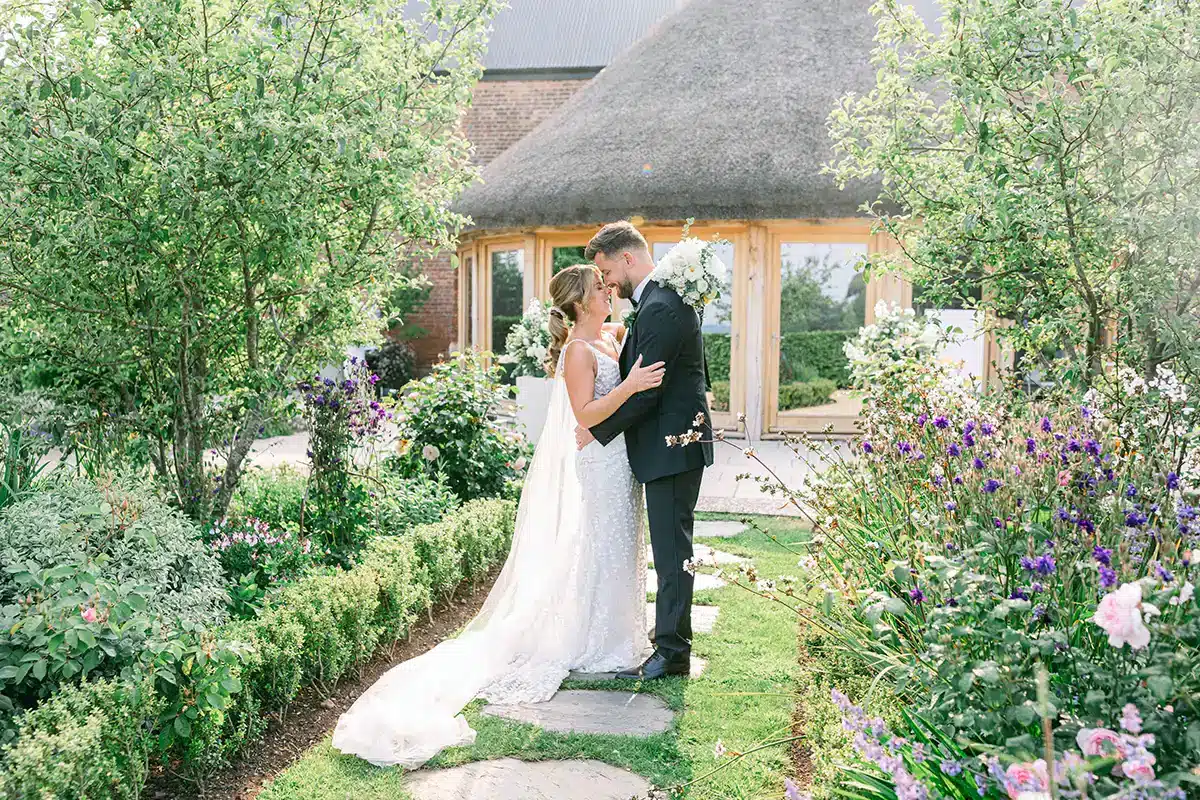 English Summer Wedding Garden Flowers