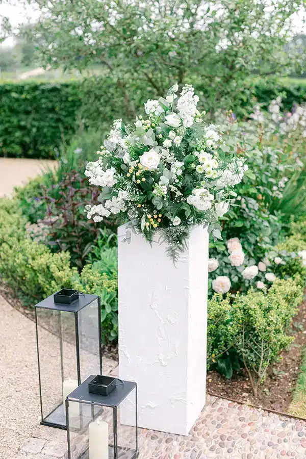 Wedding Outdoor Flower Display